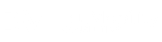 BluMobility Consulting Logo (White)